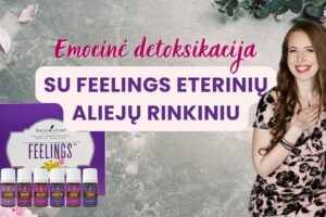 Emocinė detoksikacija su Feelings eterinių aliejų rinkiniu